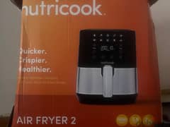 Nutricook Air Fryer 2, 1500 Watts, Digital Control Panel Display, 10 P 0