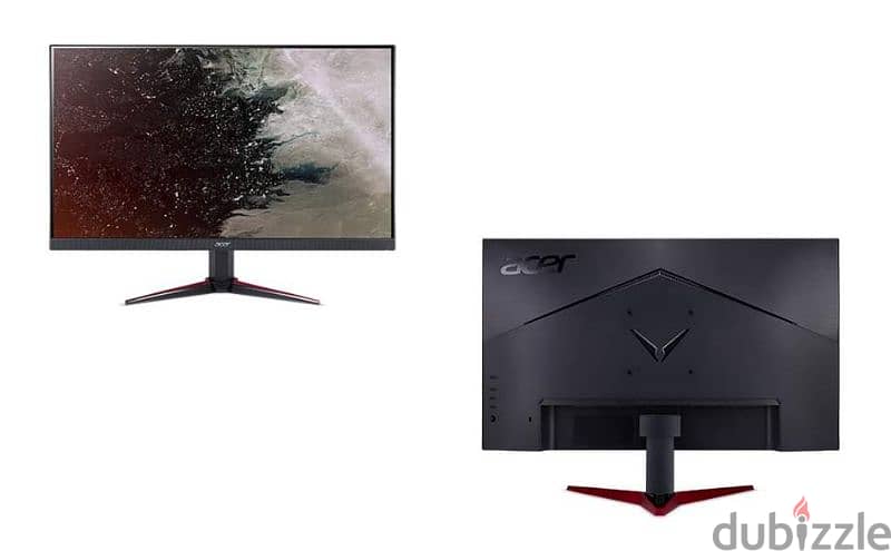 Acer Nitro Gaming Monitor 24in 165Hz 1ms VRB IPS Flat 1080P FreeSync 1