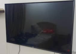 شاشه ال جي اسمارت 4K LG 49    المكان شبر الخيمه 01110584636