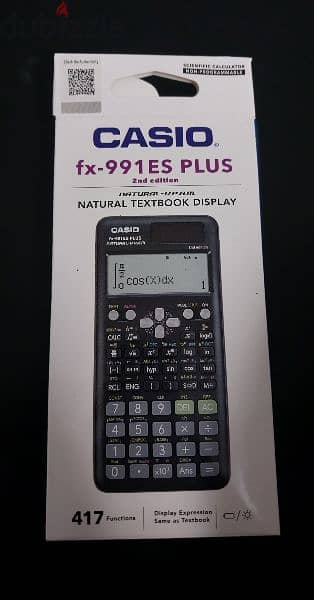 أله حاسبة كاسيو  Casio fx 991ES plus 2nd edition