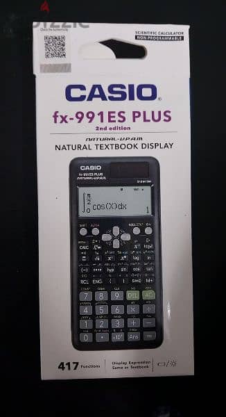 أله حاسبة كاسيو  Casio fx 991ES plus 2nd edition 1