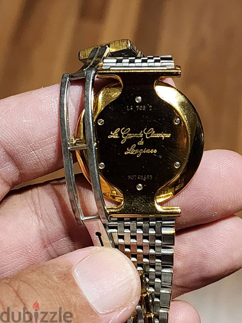 ساعة لونجين لاجراندي كلاسيك Longines Classic Gold Plated 1