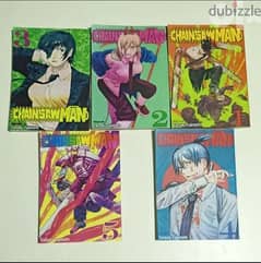 chainsaw man volume 1-5