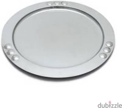 zepter Metalic circular serving tray // صينيه زيبتر اصليه دائرية