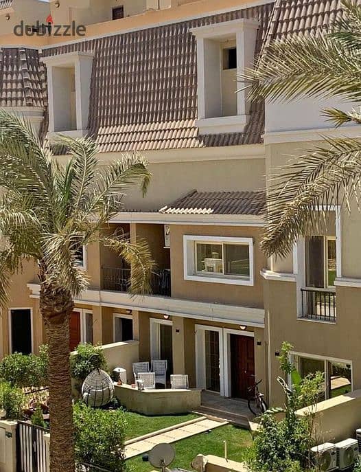 Villa For Sale 212M View Landscape in Sarai New Cairo | اس فيلا للبيع 212م جاهزة للمعاينة في كمبوند سراي القاهرة الجديدة 2