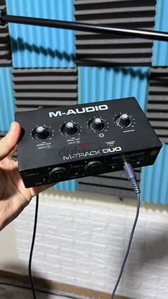 M-audio track duo (audio interface) كارت صوت