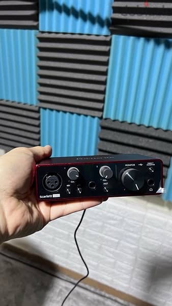 Focusrite scarlet solo (audio interface) كارت صوت 1