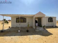 Caravan Style House with 4200m of Dessert Farmland Near 6th of October 0