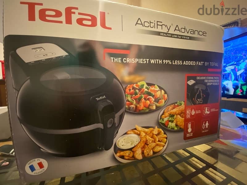 Tefal Actifry Advance Air Fryer, 1.2 KG, 1500 W, Black اير فراير تيفال 4