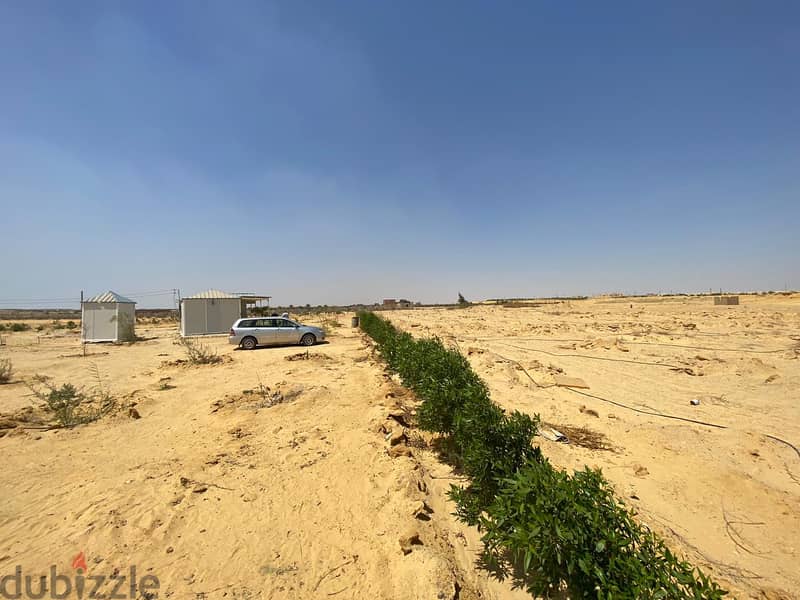 Caravan Style House with 4200m of Dessert Farmland Near 6th of October 9