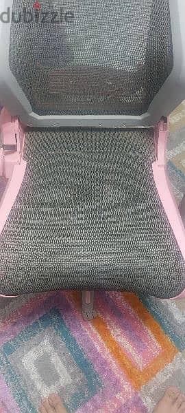 DXRacer Air Mesh Gaming Chair Modular Ultra-Breathable - Grey & Pink 4