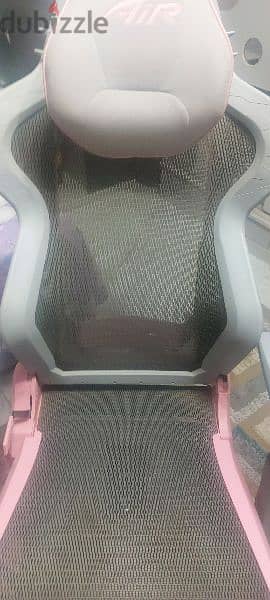 DXRacer Air Mesh Gaming Chair Modular Ultra-Breathable - Grey & Pink 5