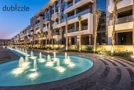 Apartment 150m with garden without down payment in front of Madinaty Direct in Patio Sola La Vista Compound ElShorouk with installments شقه 150م بجارد 0