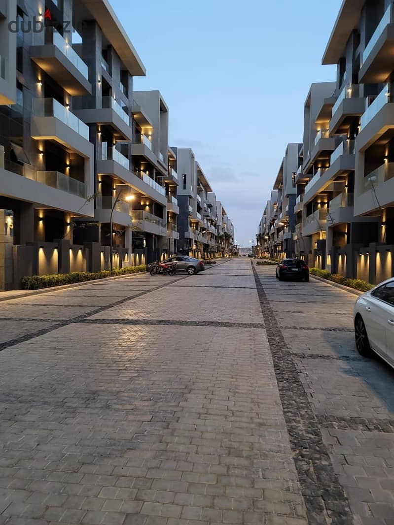 Apartment 150m with garden without down payment in front of Madinaty Direct in Patio Sola La Vista Compound ElShorouk with installments شقه 150م بجارد 5