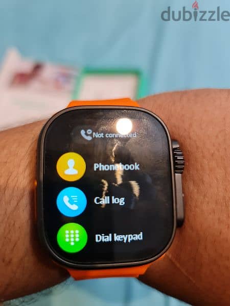 Smart watch for Android and apple ساعة ذكية للهواتف 4