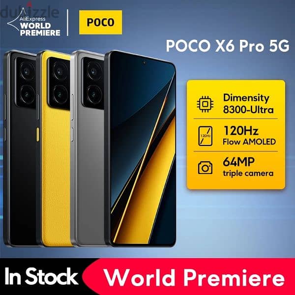 جهاز موبايل Poco x6 pro 5G 3