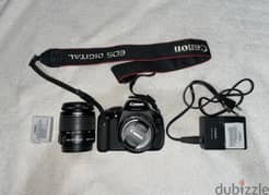 Canon 600D + 50mm f1.8 Lens + 2 Batteries + Kit Lens + Memory Card