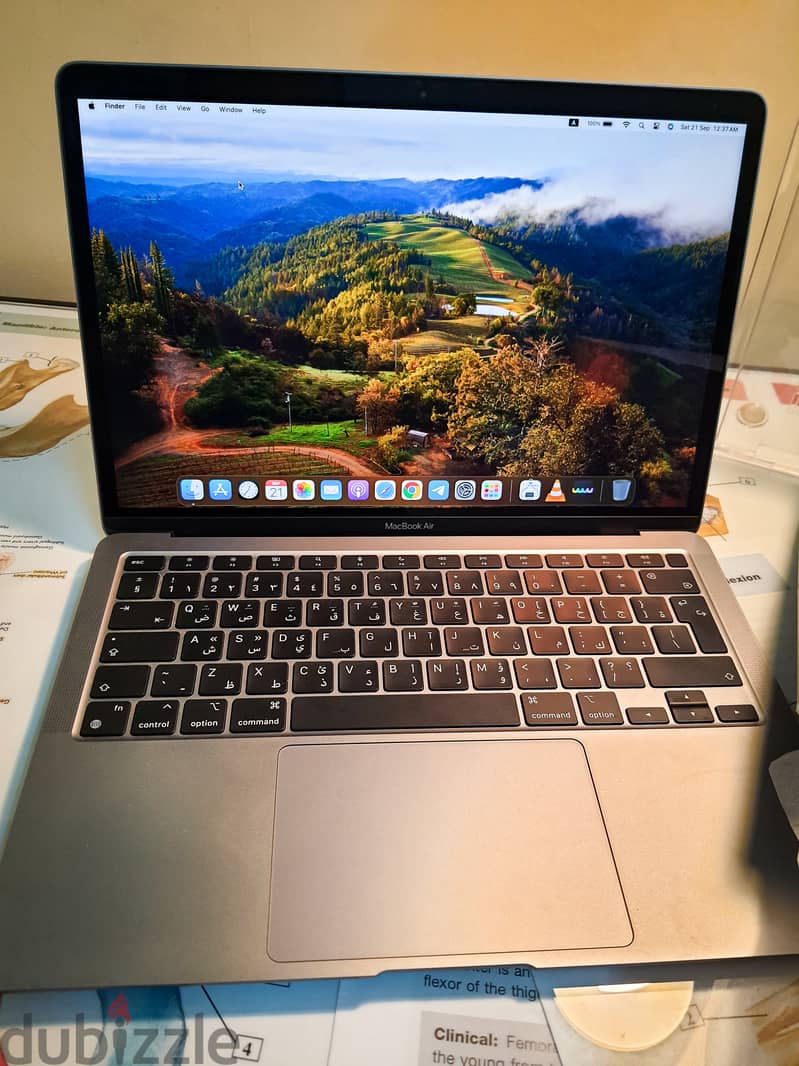 Macbook Air M1 + (USB C hub & Cover) 5