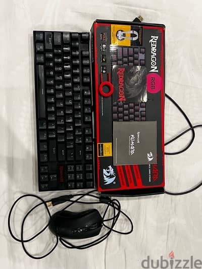 Reddragon K552 RGB Blue Switch Bundle