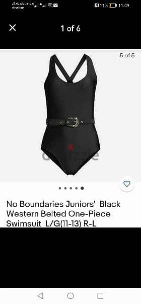 مايوه براندNO BOUNDARIES
ONE PIECE 
BLACK
SIZE /S, m 0