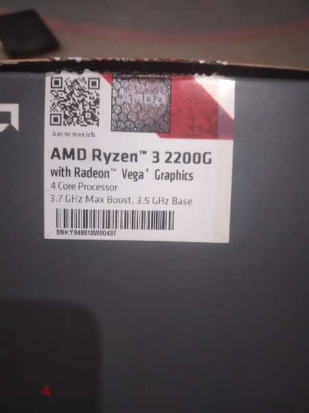 معالج ryzen 3 2200g 1