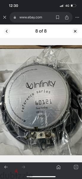 سماعات عربية  جديده وارد من امريكا infinity 6012i 5