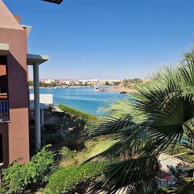 Chalet For Sale ( open lagoon view )  in  El Gouna  Red Sea Fully finished with kitchen cabinets + Ac