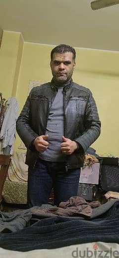 Genuine leather jacket