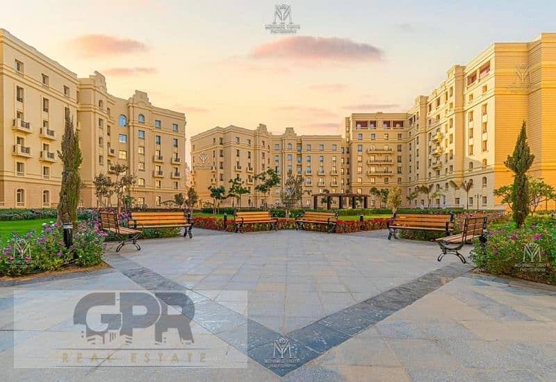 Receive your apartment, super deluxe finished, in Garden City Compound in the capital 2