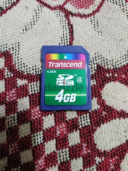 كارت ميموري 4GB ترانسيند 1