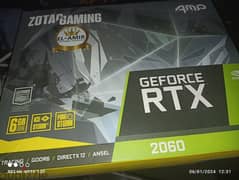 RTX 2060 ZOTAC  بحالة الزيرو