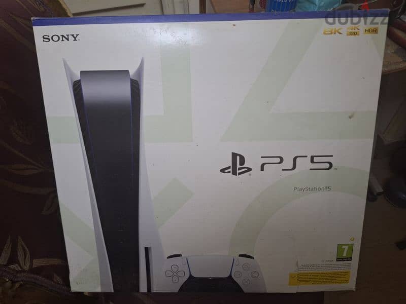 playstation 5 disk edition بالعلبه 2