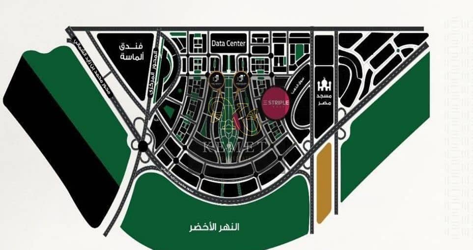 مكتب للبيع 150 م اقوي فرصة للاستثمار مقدم 2مليون و400 الف وعائد 105% عالمقدم و حد ادني ايجاره شهري 250 الف لمدة 11 سنة والدفع حتي الاستلام فقط العاصمة 3