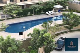 شقة استلام فوري فيو حمام سباحه في التجمع الخامس بالقرب من شارع التسعين | Ready To Move Apartment Swimming Pool View Near to 90th Street New Cairo