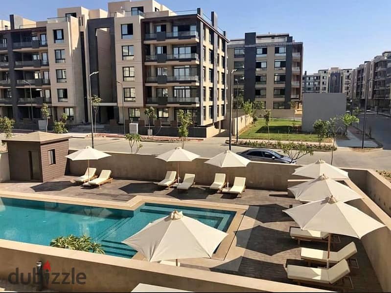 Apartment for sale in Azad Compound, in front of the American University, in the heart of the Fifth Settlement and Urban Walk with a very special view 11