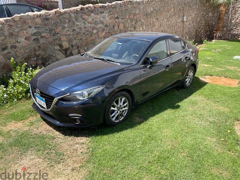 Mazda 3 2015 Top line فابريقة بالكامل صيانة كاملة حالة ٨٠٪؜ 0