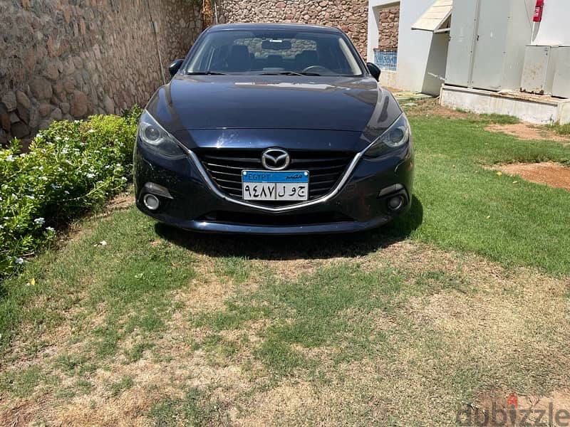 Mazda 3 2015 Top line فابريقة بالكامل صيانة كاملة حالة ٨٠٪؜ 3