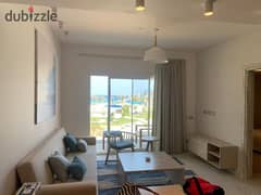 شاليه بحري علي اللاجون متشطب بالكامل في فوكا باي الساحل الشمالي Chalet 2BRS first row and Fully finished in Fouka Bay North Coast