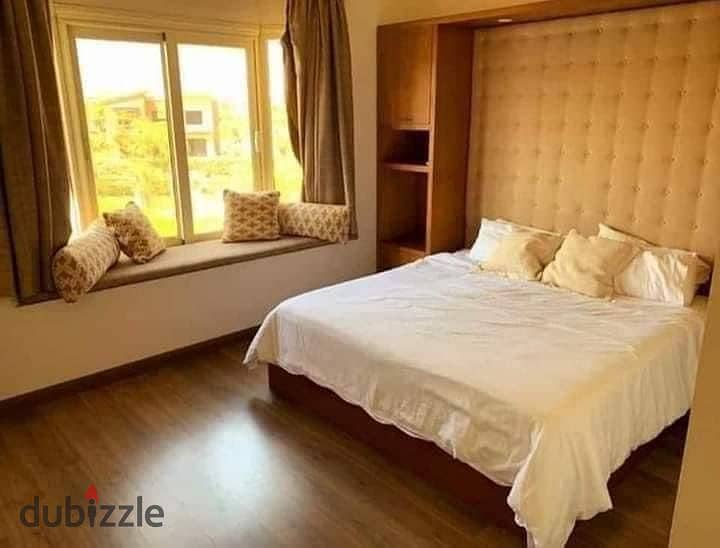 شقة للبيع 127م بحري جاهزة للمعاينه في سوان ليك حسن علام التجمع امام الرحاب Apartment 127m for sale FLEXI FINISHED in Swan lake New Cairo Near Rehab 2