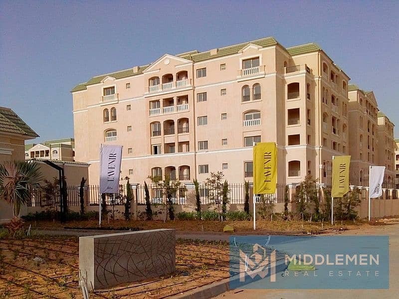 apartment 160 m view landscape ready to move prime loction , lavenir mostakbal city 5