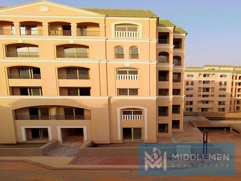 apartment 160 m view landscape ready to move prime loction , lavenir mostakbal city 8