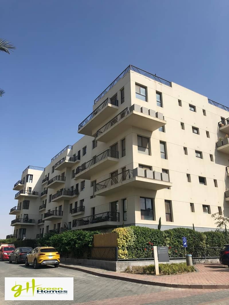 Apartment with garden ⁠Fully finished with Kitchen and ac’s for sale at Eastown - Sodic 1