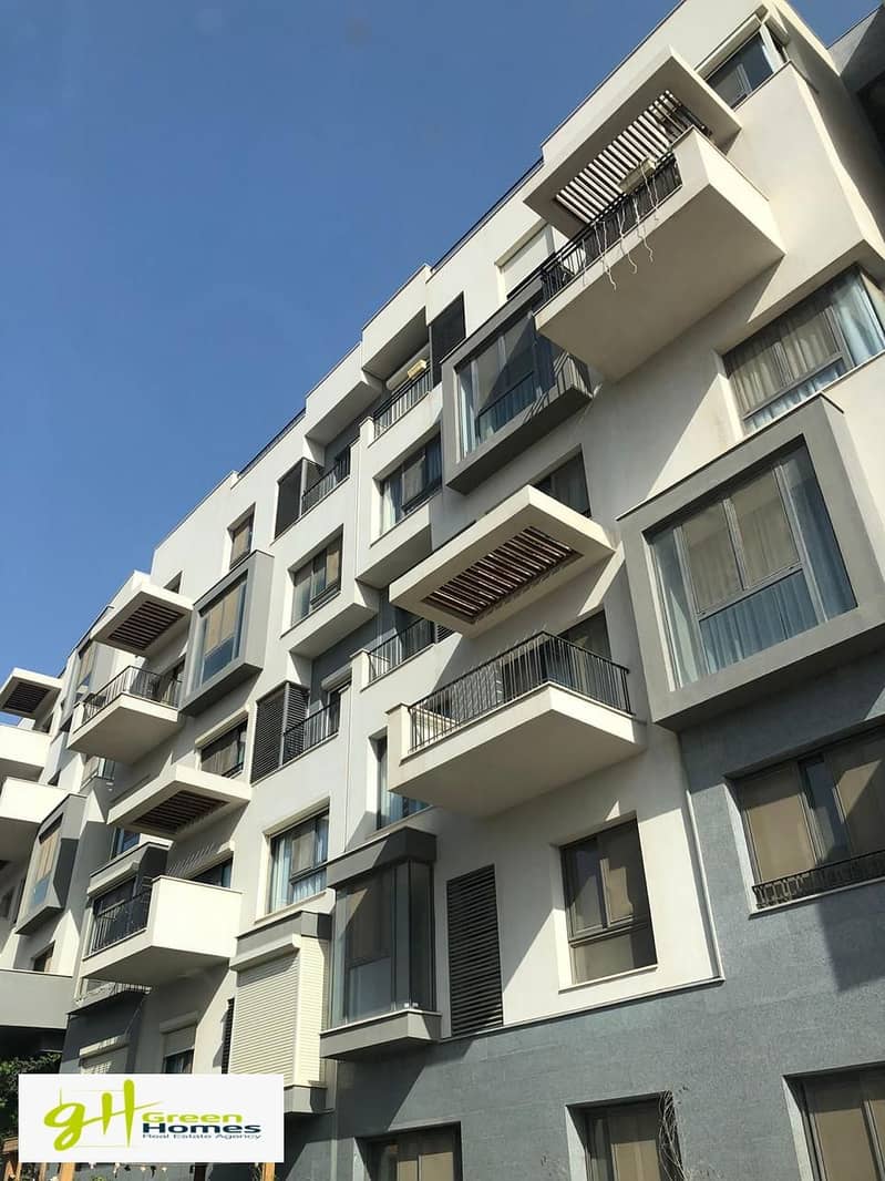 Apartment with garden ⁠Fully finished with Kitchen and ac’s for sale at Eastown - Sodic 4