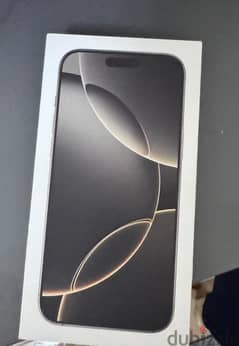 Iphone 16 pro max 512GB Natural Titanium