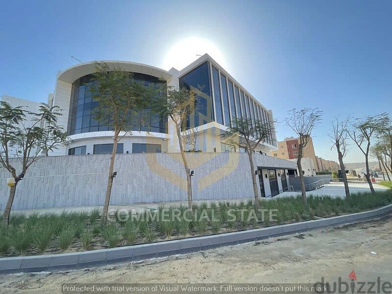 Finished Office 72m for Rent at The Hub-مكتب جاهز للايجار في التجمع 13