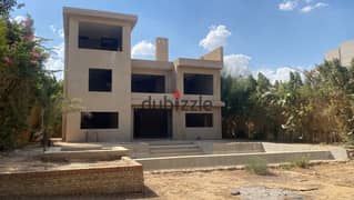 70% finished  With air conditioners  villa for sale in  Tara el Sheikh Zayed