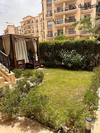 Ground Floor Apartment with Garden for Sale, 82 sqm in Al Rehab City, New Seventh Phase