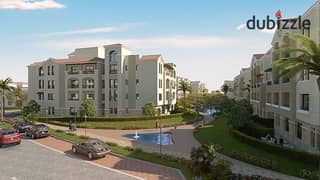 Apartment for sale 150m + private roof ( lagoon view ) in Ivy Residence Maadi View Shorouk , Suez Road in front of Gate 3 Madinaty