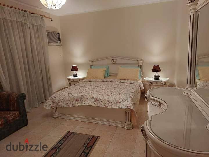 Furnished apartment for rent in front of the International Park in the 7th District in Nasr City 2