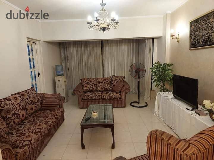 Furnished apartment for rent in front of the International Park in the 7th District in Nasr City 4